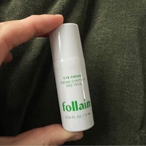 Follain eye cream mini clean skincare